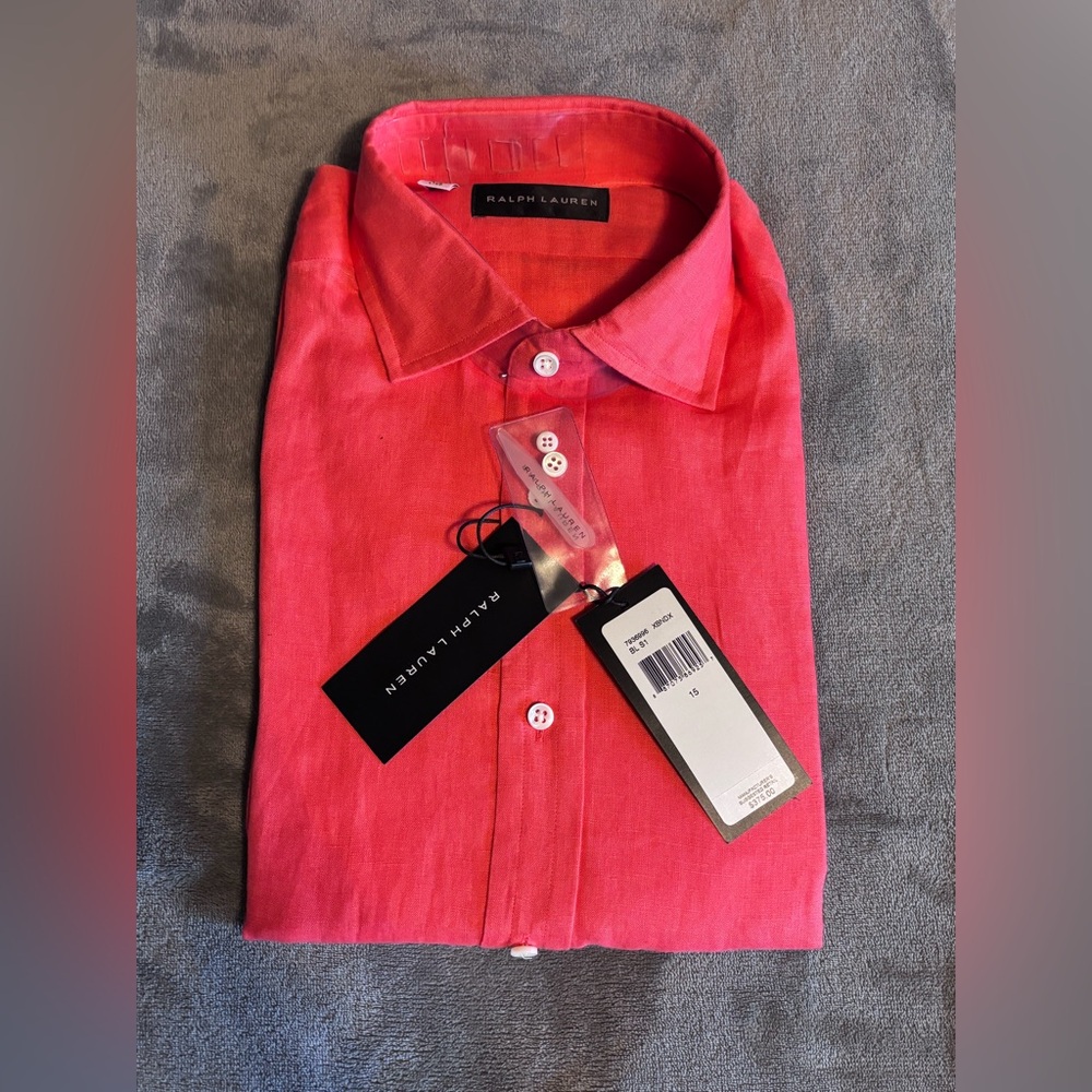 Men’s button down.